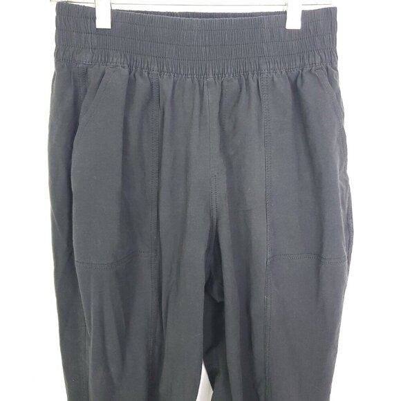 Calia Joggers Womens Small Pull On Stretchy Waist Zip Ankle Faded Black Gray - Picture 2 of 10